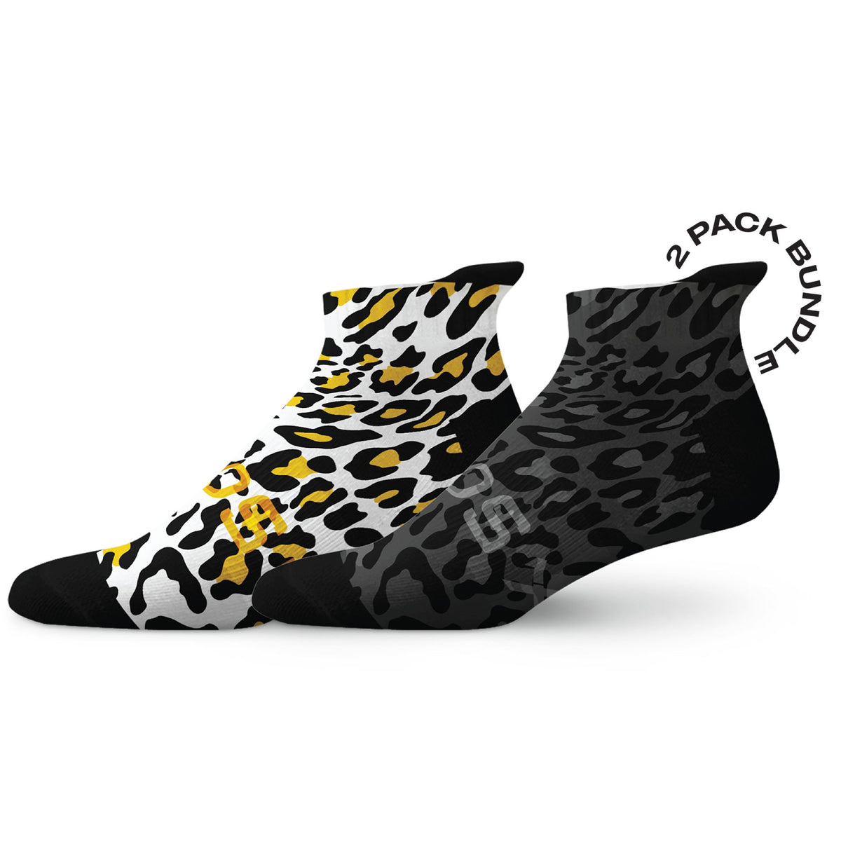 SOX Footwear Tab Socks Combo- Leopard