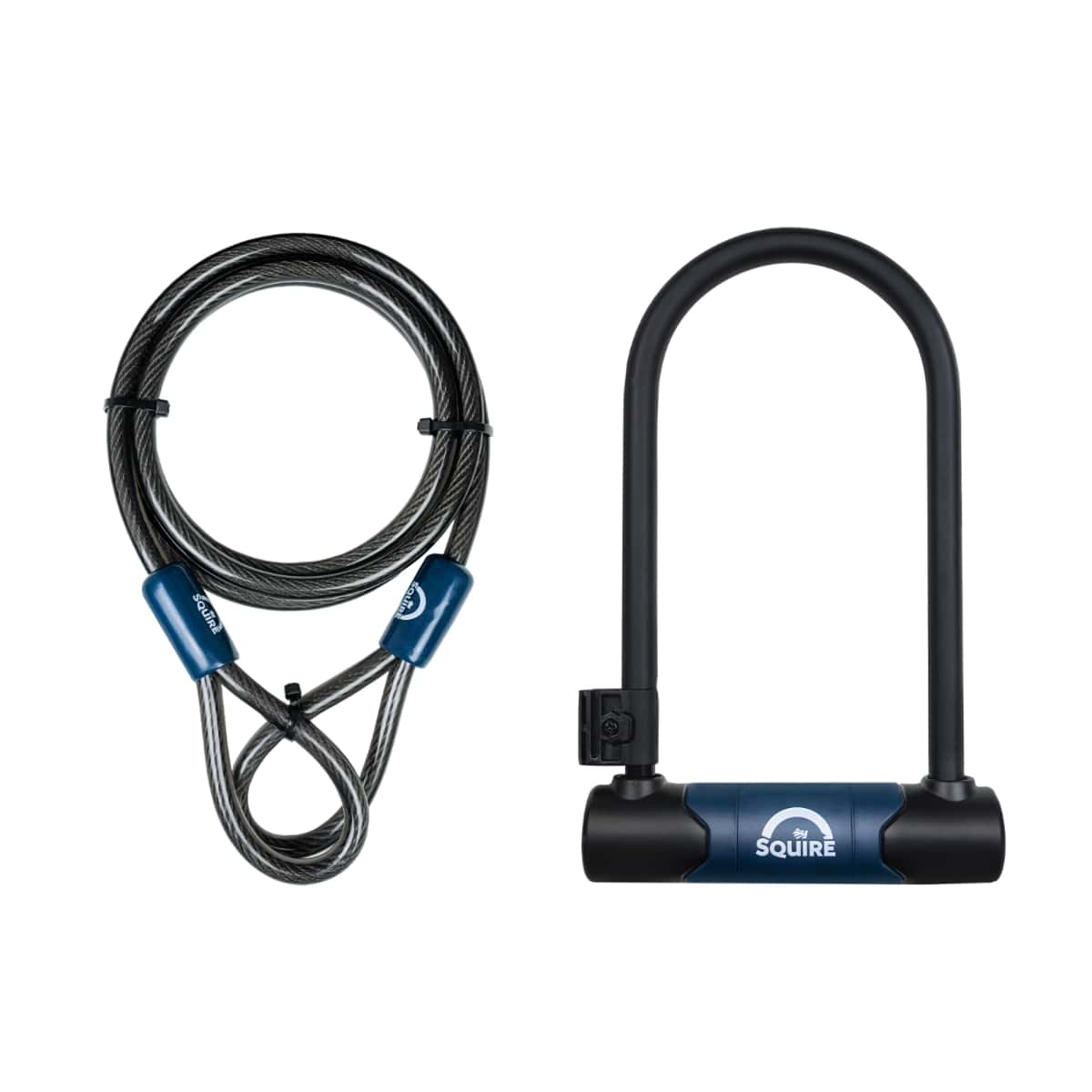 SQUIRE NEVIS D-LOCK 230X115 MM WITH 10C CABLE 1800 MM