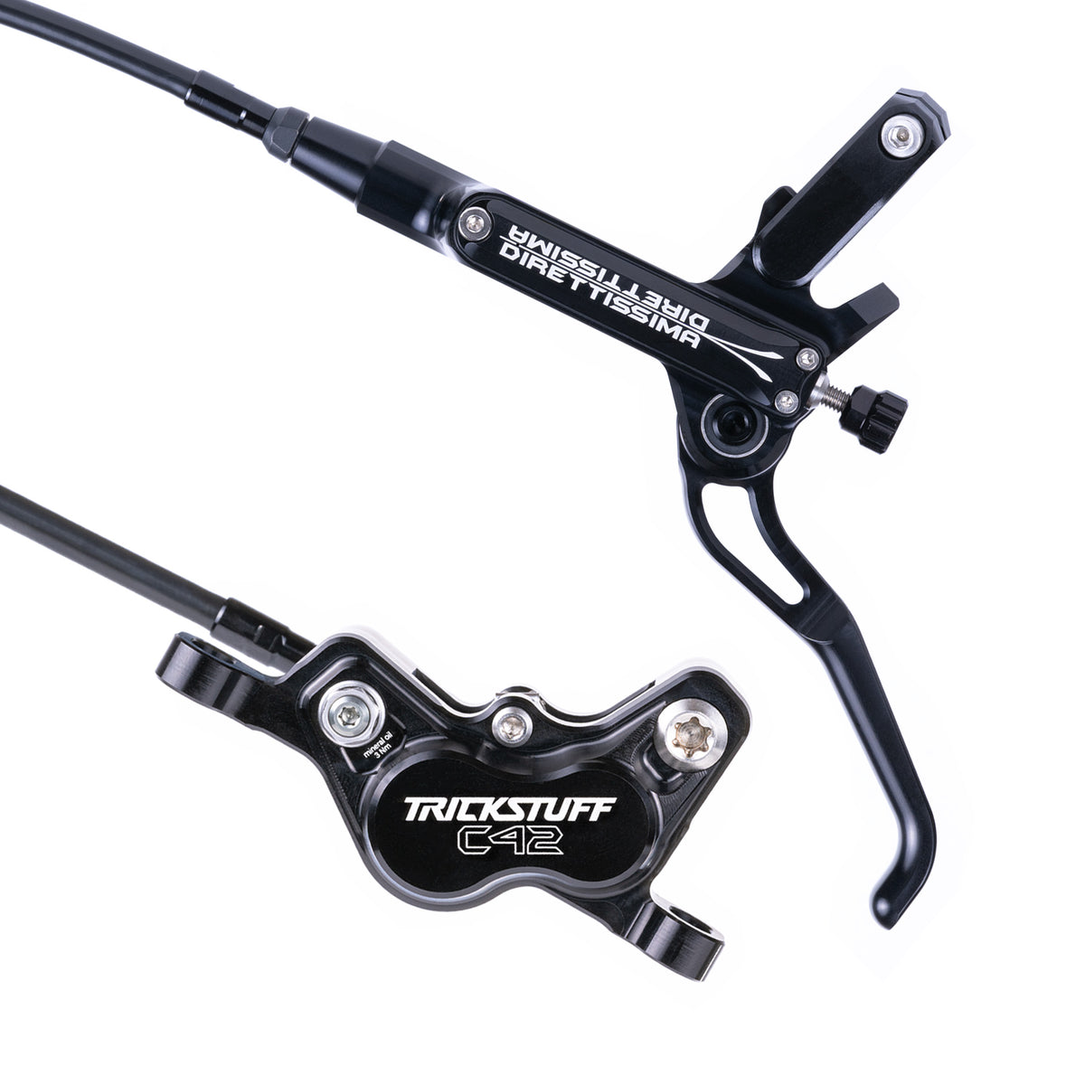 DIRETTISSIMA BLACK KEVLAR 4 PISTON POST MOU