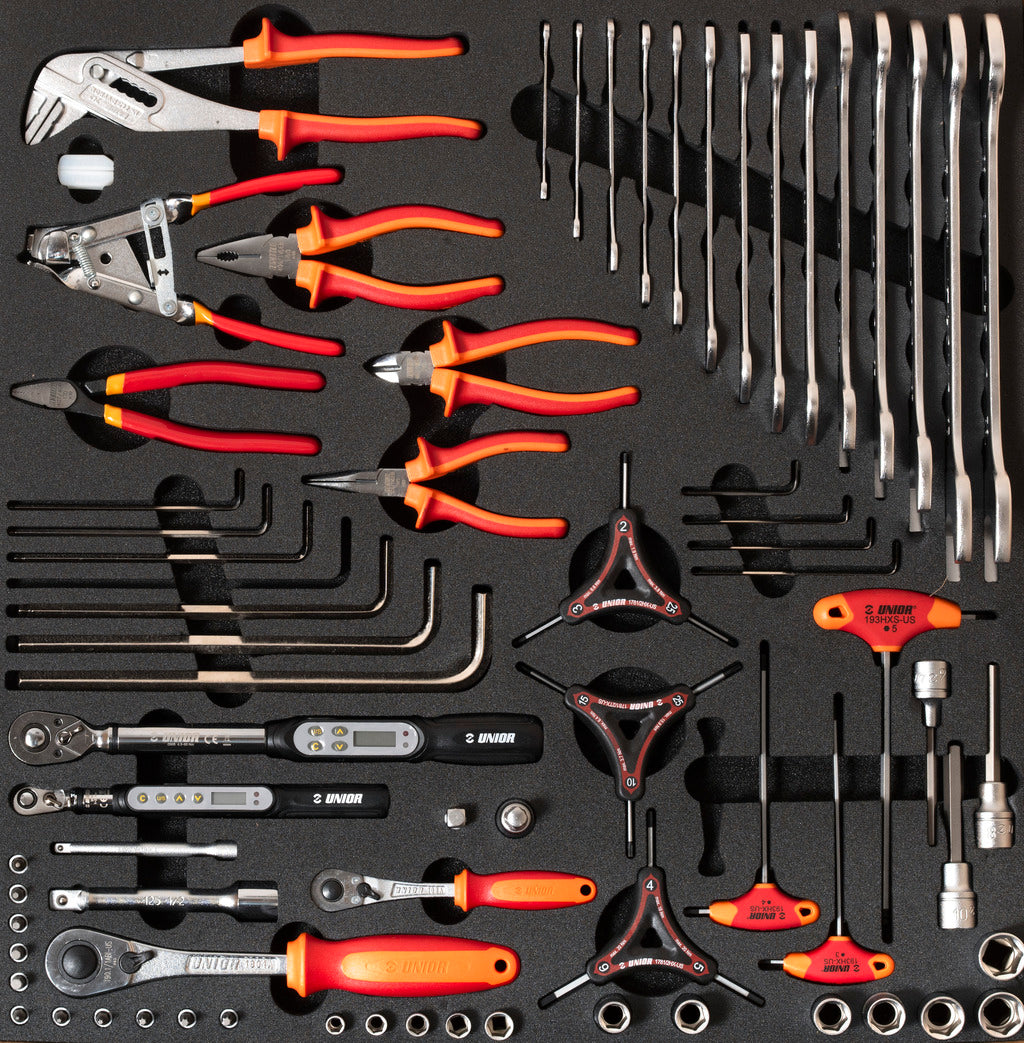 UNIOR SET TOOLS IN TRAY4 - 2600A-US OR 2600C-US