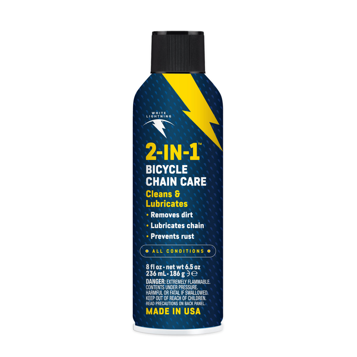2-IN-1 BIKE CHAIN CARE 8OZ/240ML AER (CASE OF 6)