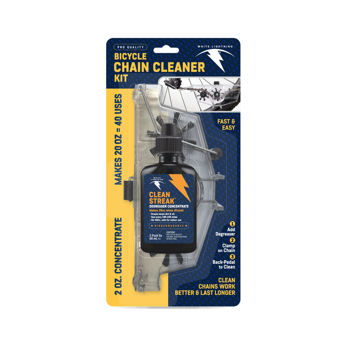 CHAIN CLEANER TOOL KIT (SINGLE UNIT)