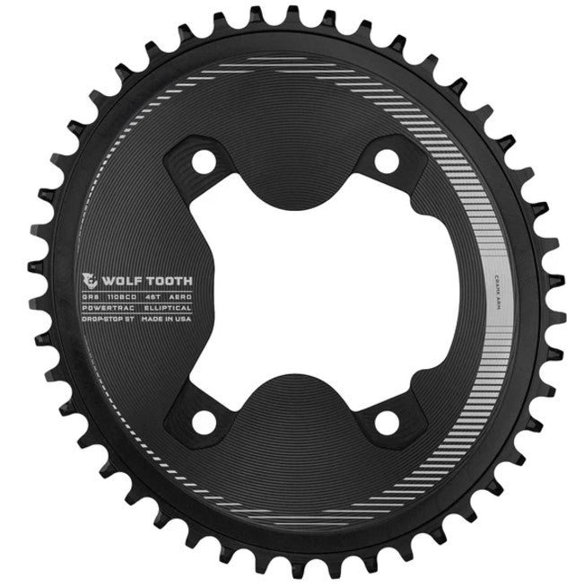 OVAL 110BCD ASYM 4BLT AERO GRX CRNK DRPSTP ST 46