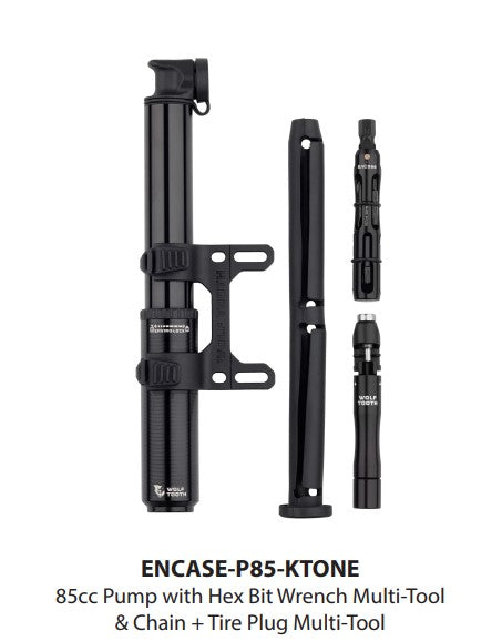 ENCASE PUMP 85CC W HEX WRNCH CHN TRE PLUG TOOLS