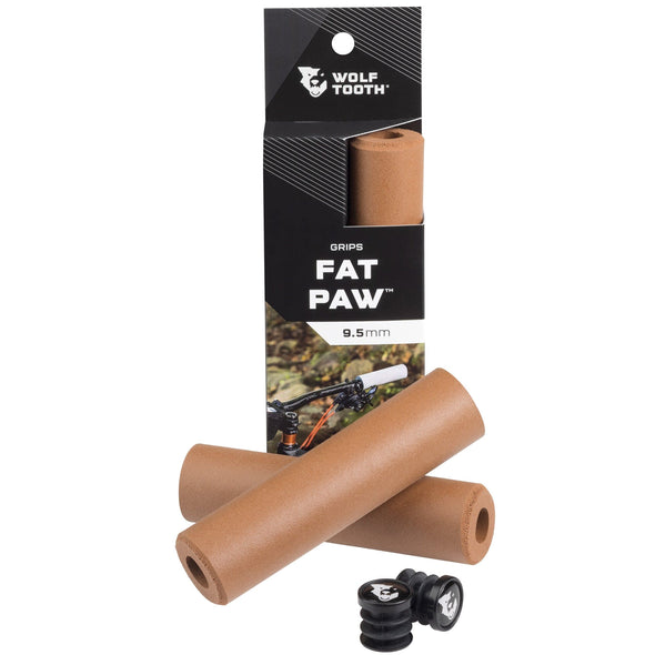 FAT PAW GRIPS 9.5MM BROWN