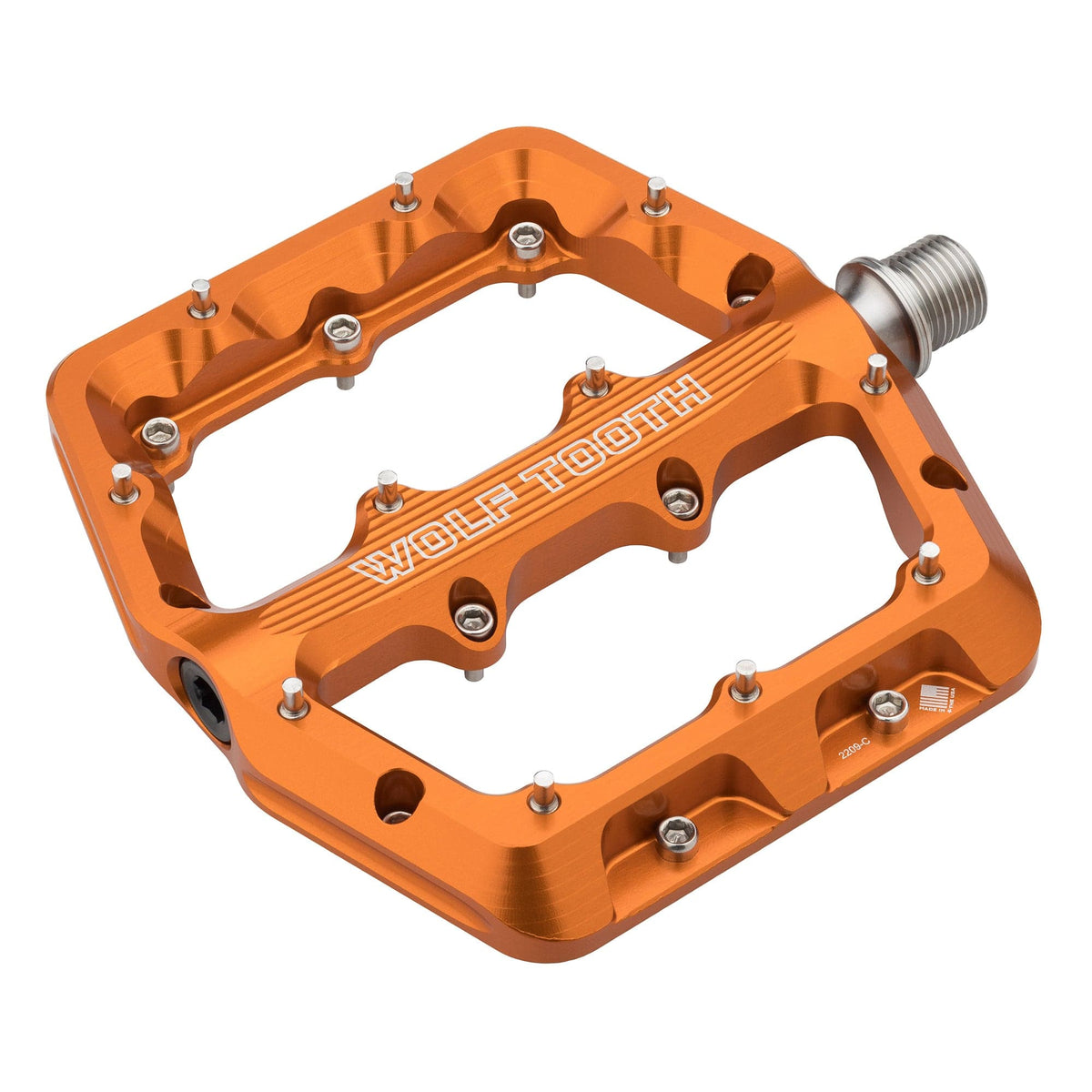 WOLF TOOTH WAVEFORM PEDAL LARGE ORANGE