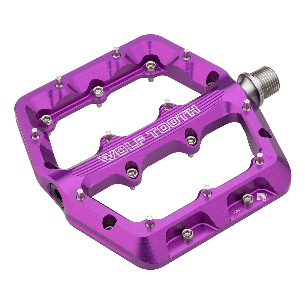 WOLF TOOTH WAVEFORM PEDAL LARGE PURPLE