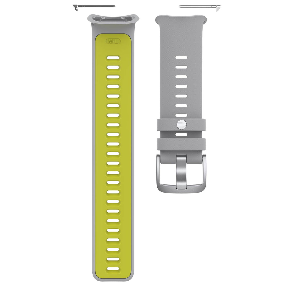 POLAR WRIST BAND VANTAGE V2 GRY-LIME S-L