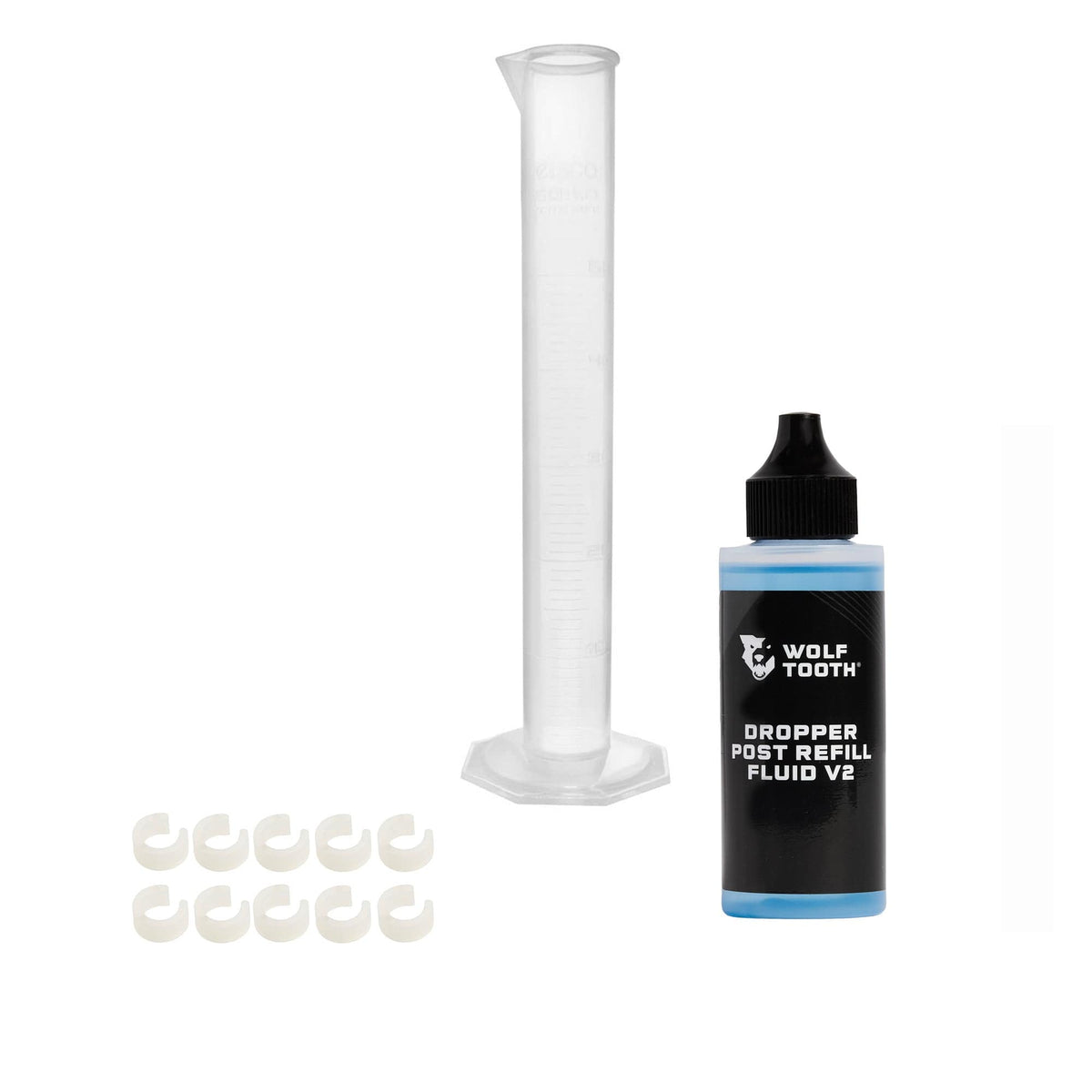 RESOLVE DROPPER POST TRAVEL SPACER + FLUID KIT
