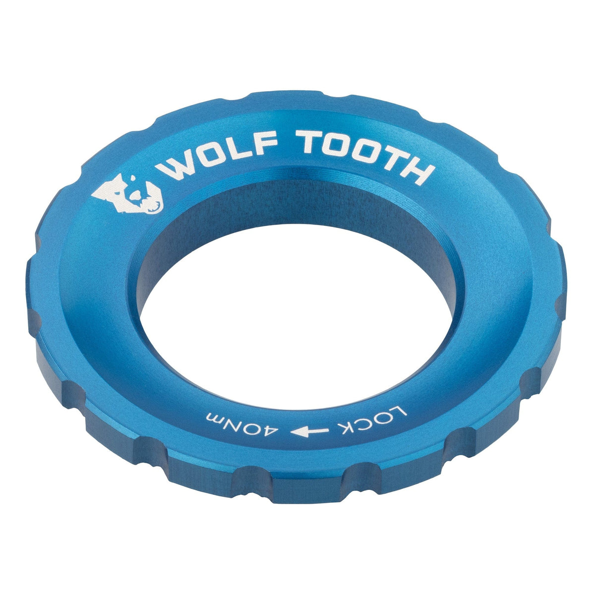 CENTERLOCK ROTOR LOCKRING BLUE