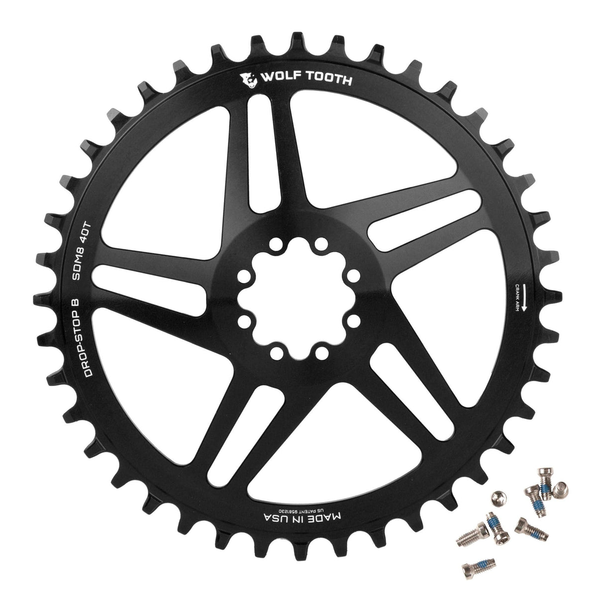 DIRECT MOUNT CHAINRING FOR SRAM 8-BOLT 40T