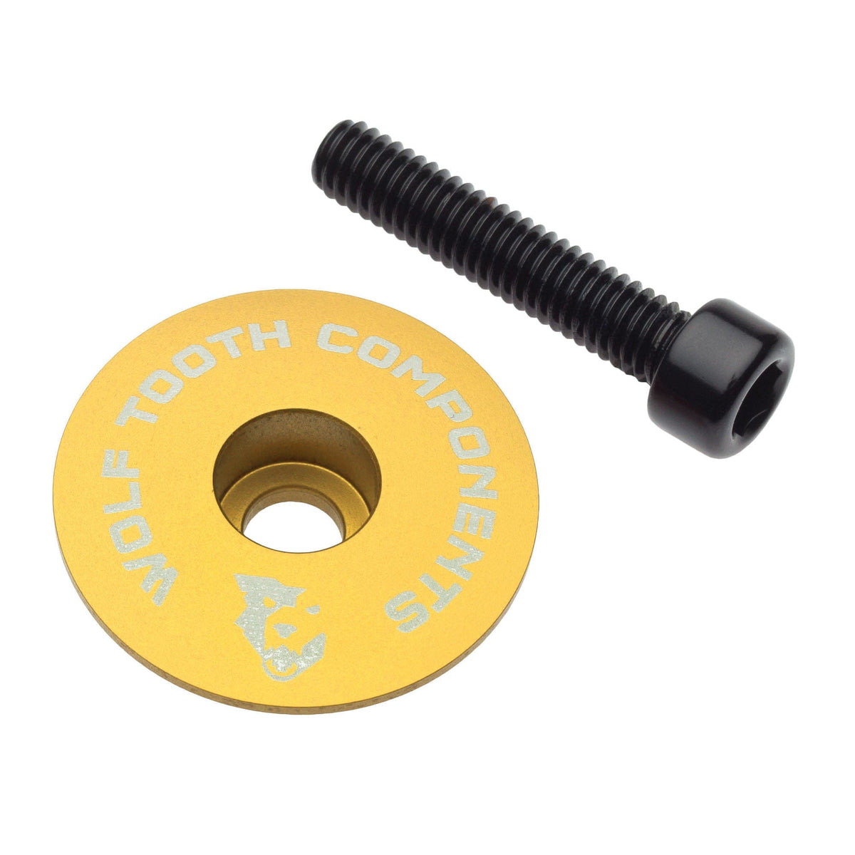 GOLD ULRALIGHT STEM CAP FLAT