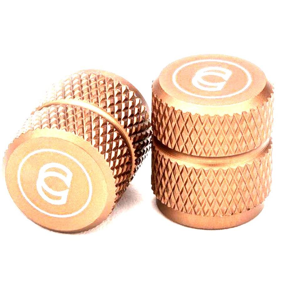 VALVE CAPS GOLD