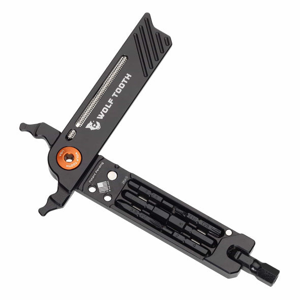 WOLF TOOTH 8-BIT PLIERS ORANGE BOLT