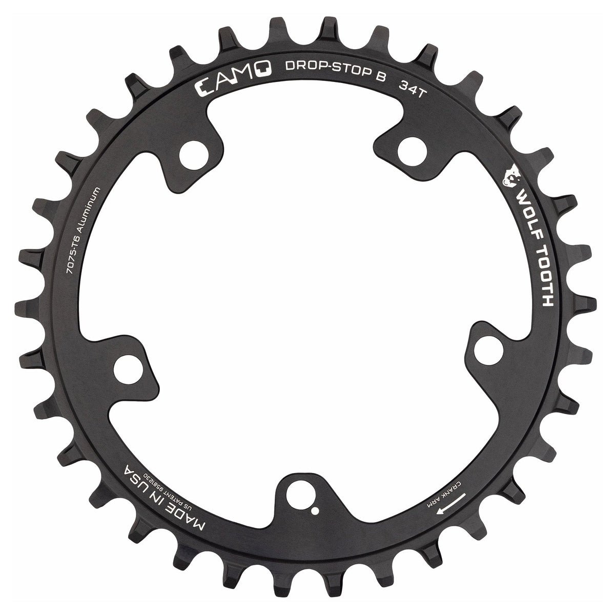 CAMO ROUND CHAINRING 30T DROP-STOP B