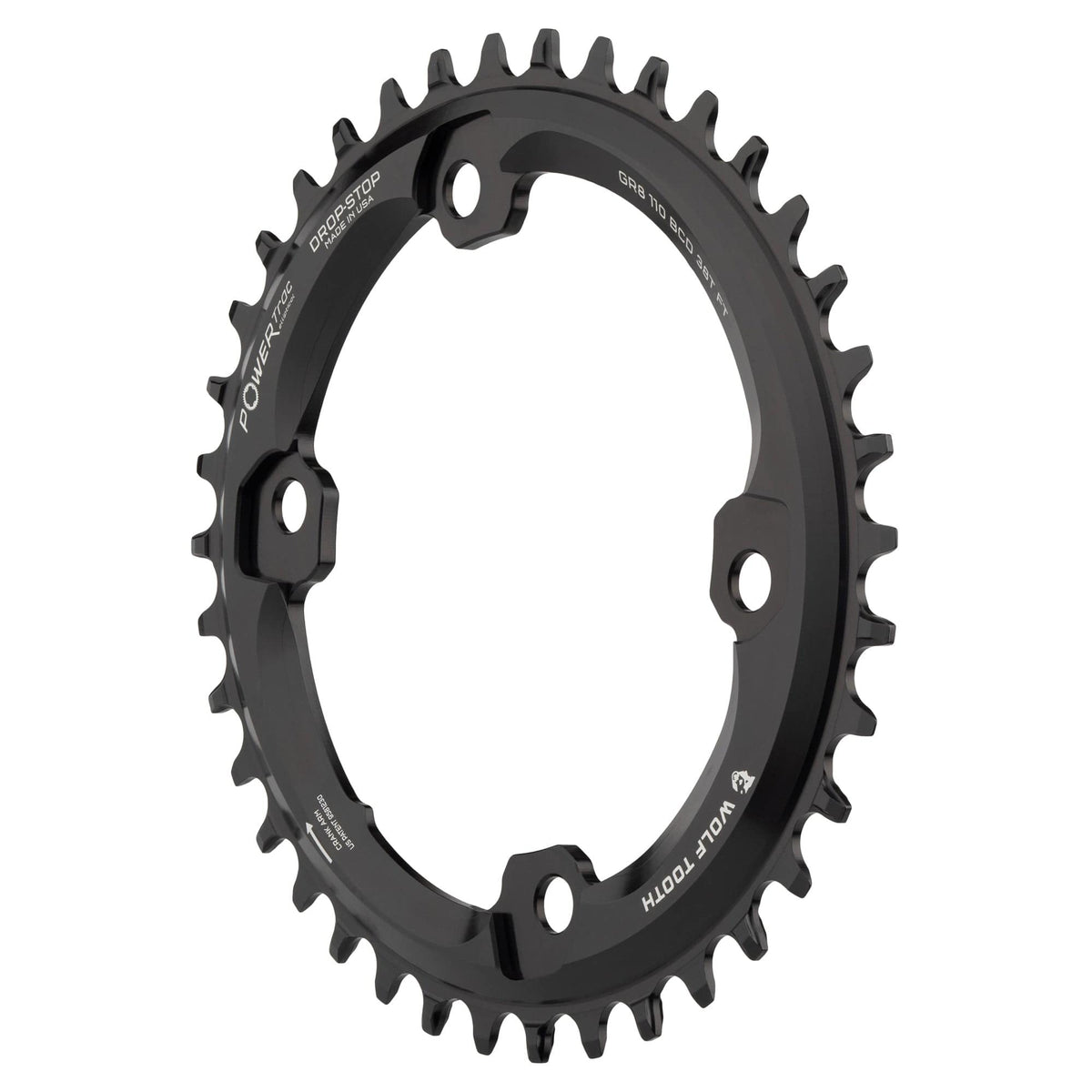 OVAL 110 BCD 4 BOLT CR FOR SHIMANO GRX 46T