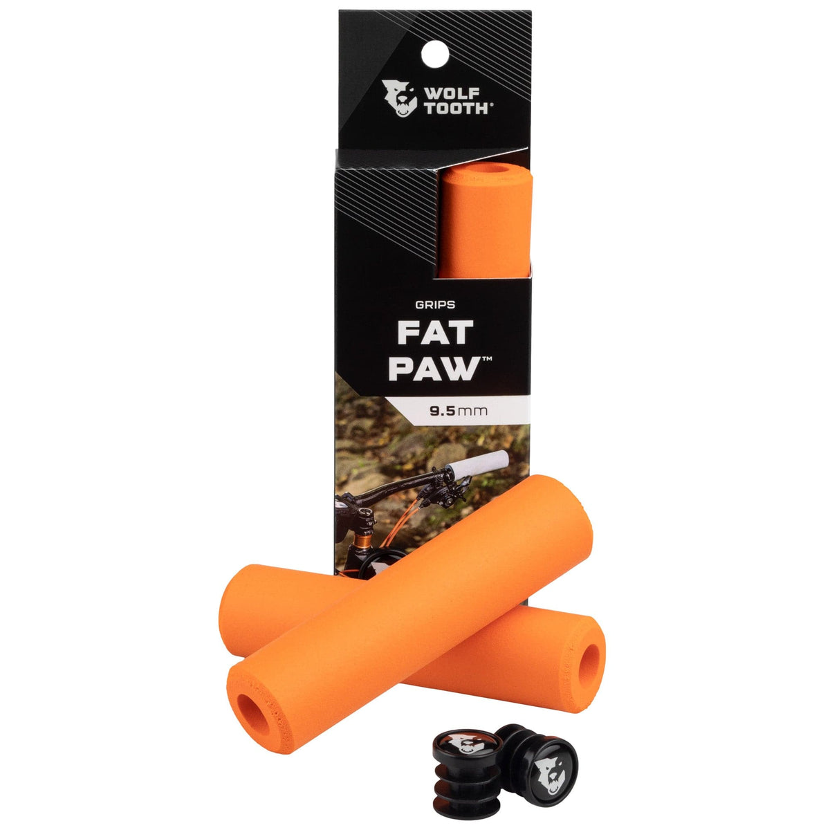 FAT PAW GRIPS 9.5MM ORANGE