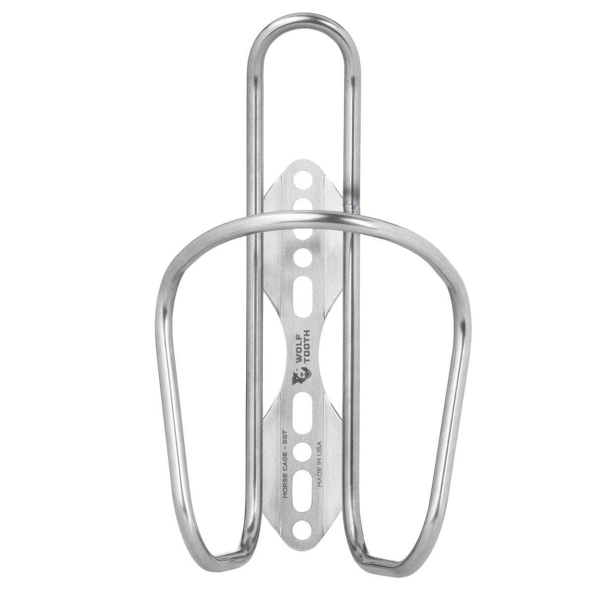 WOLF TOOTH MORSE CAGE STAINLESS STEEL