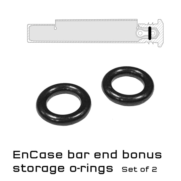 ENCASE SYSTEM BAR END BONUS STORAGE O-RINGS