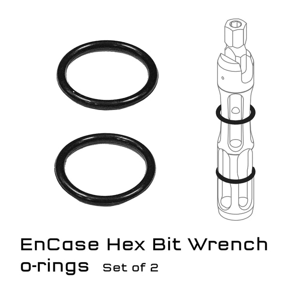 ENCASE SYSTEM HEX BIT DRIVER O-RINGS