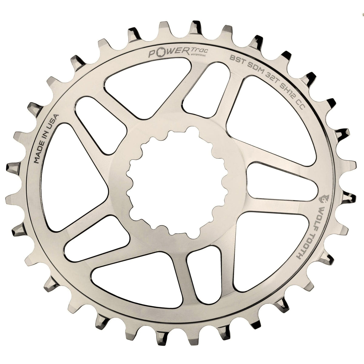 OVAL DM CR SRAM BOOST NICKEL 32T FOR SHIMANO HG+