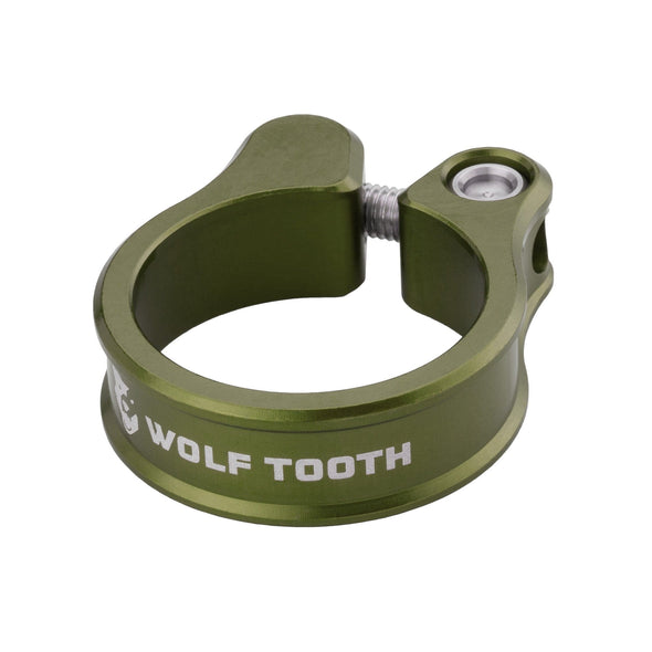 WOLF TOOTH SEATPOST CLAMP 34.9MM OLIVE