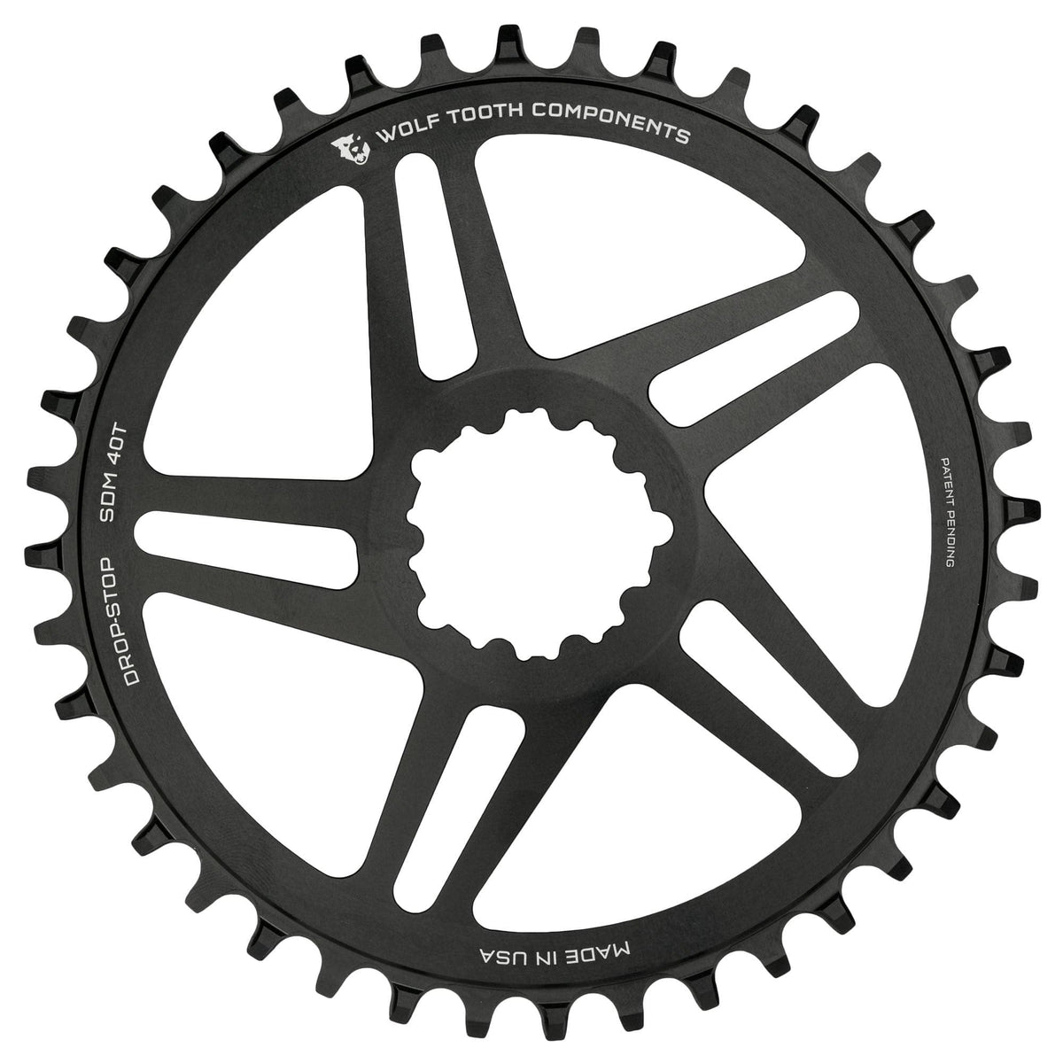 DM CHAINRING SRAM 38T COMP. WITH SRAM FLATTOP