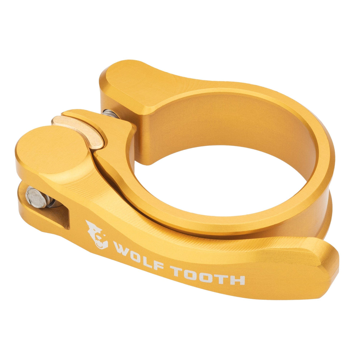SEATPOST CLAMP 29.8MM GOLD QUICK RELEASE