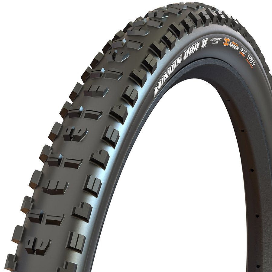 Maxxis, Minion DHR2, Mountain Tire, 27.5''x2.60, Folding, Tubeless Ready, 3C Maxx Terra, EXO+, Wide Trail, 60TPI, Black