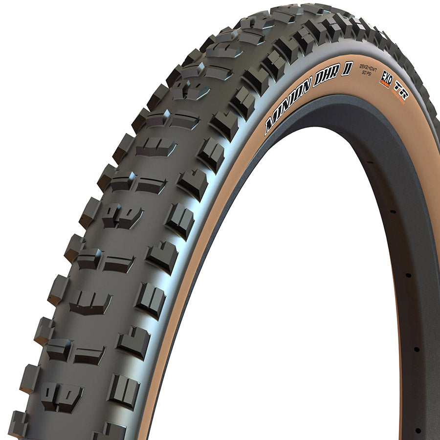 Maxxis, Minion DHR2, Mountain Tire, 29''x2.40, Folding, Tubeless Ready, Dual, EXO, Wide Trail, 60TPI, Tanwall