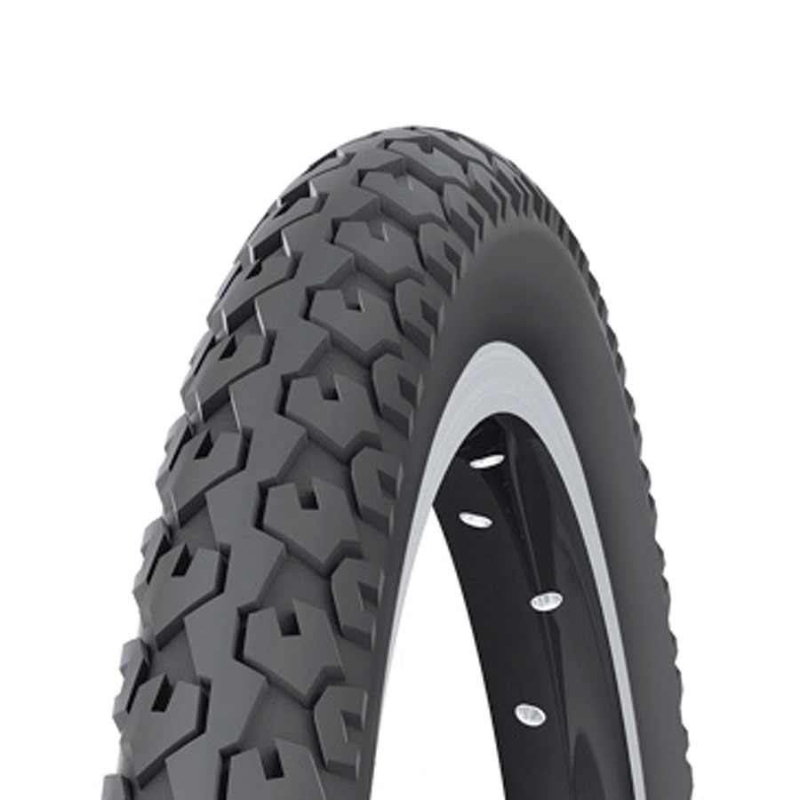 Michelin, Country J, Tire, 24''x1.75, Wire, Clincher, Ozone-resistant, 3x120TPI, Black