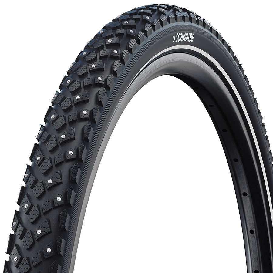 Schwalbe, Marathon Winter Plus, Tire, 700x40C, Wire, Clincher, Winter, SmartGuard, 67TPI, Black
