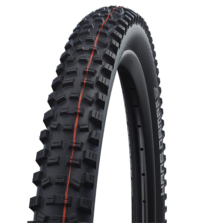 Schwalbe, Hans Dampf II Addix, Mountain Tire, 275x2.35, Folding, Tubeless Ready, Addix Soft, Super Gravity, 67TPI, Black