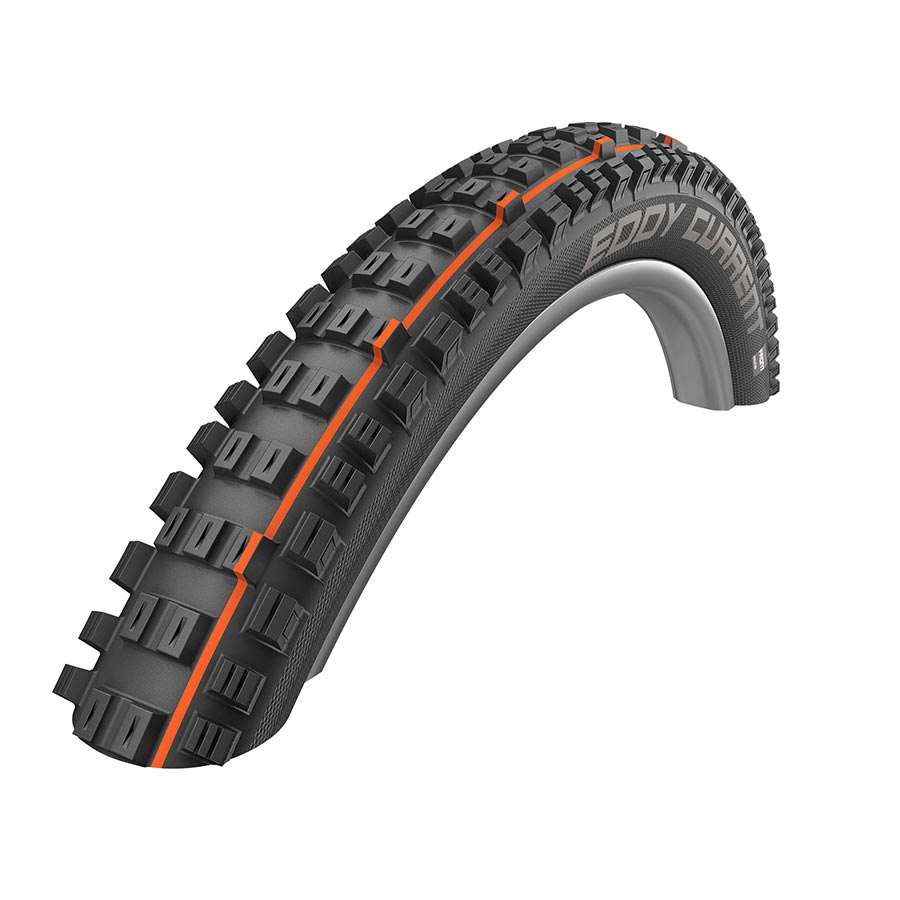 Schwalbe, Eddy Current Addix, Mountain Tire, Front, 27.5''x2.60, Folding, Tubeless Ready, Addix Soft, Super Gravity, 67TPI, Black