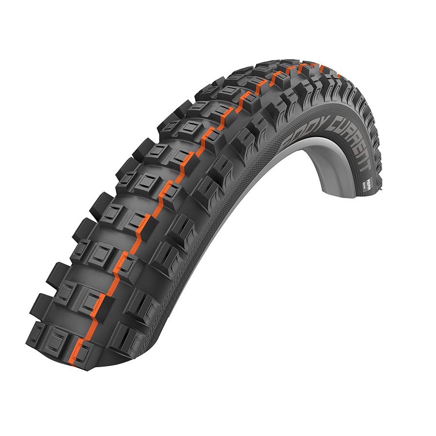 Schwalbe, Eddy Current Addix, Mountain Tire, Rear, 27.5''x2.60, Folding, Tubeless Ready, Addix Soft, Super Gravity, 67TPI, Black