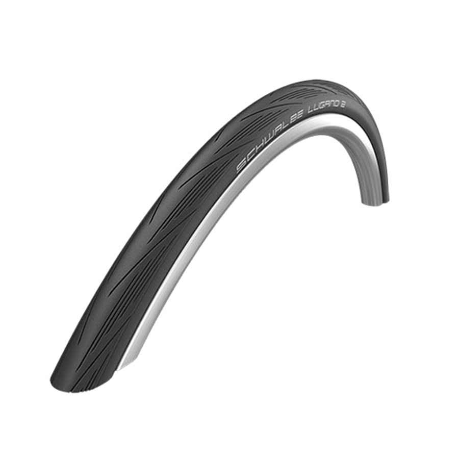 Schwalbe, Lugano II, Tire, 700x28C, Wire, Clincher, Silica, K-Guard, 50TPI, Black