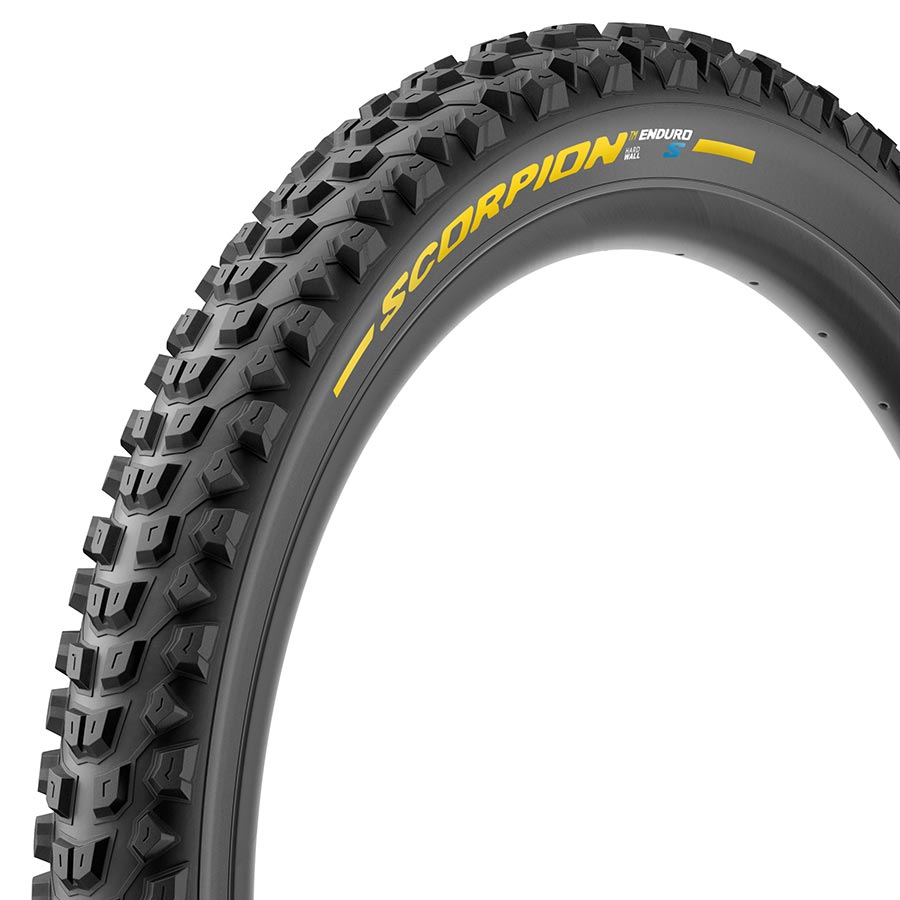 Pirelli, Scorpion Enduro S, Mountain Tire, 29''x2.40, Folding, Tubeless Ready, SmartGRIP Gravity, HardWALL, 60TPI, Yellow