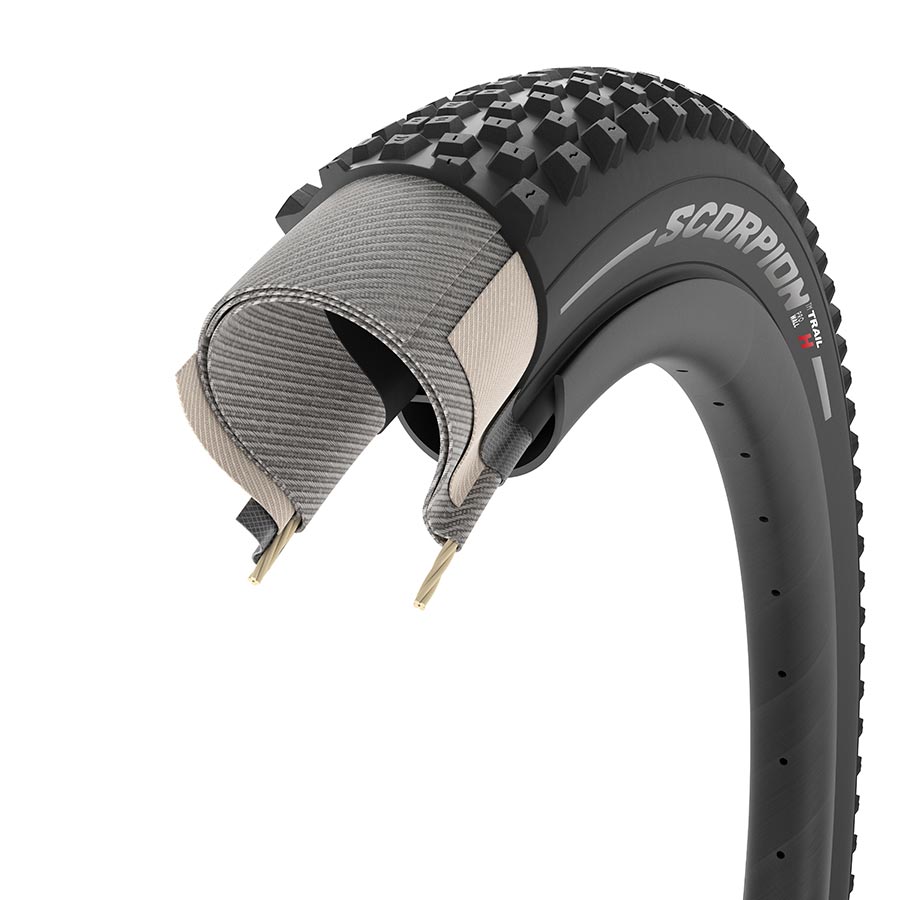 Pirelli, Scorpion Trail H, Mountain Tire, 29x2.60, Folding, Tubeless Ready, SmartGRIP, ProWALL, 60TPI, Black