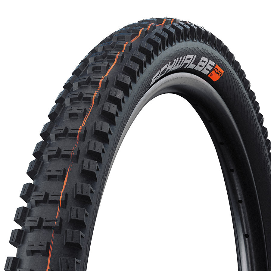 Schwalbe, Big Betty, Mountain Tire, 29x2.60, Folding, Tubeless Ready, Addix Soft, Super Trail, 67TPI, Black