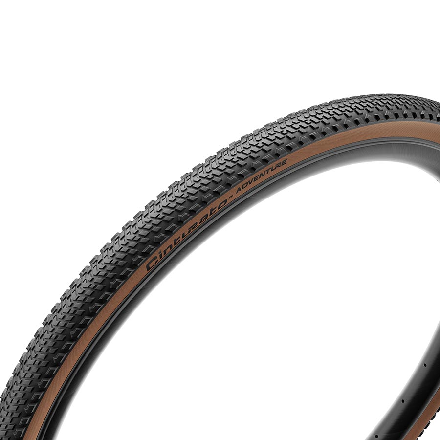 Pirelli, Cinturato Adventure, Gravel Tire, 700x45C, Tanwall