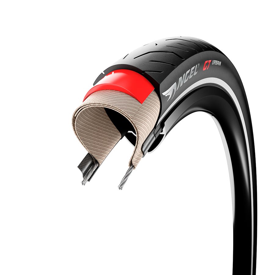 Pirelli, Angel GT Urban, Hybrid Tire, 700x52C, Black