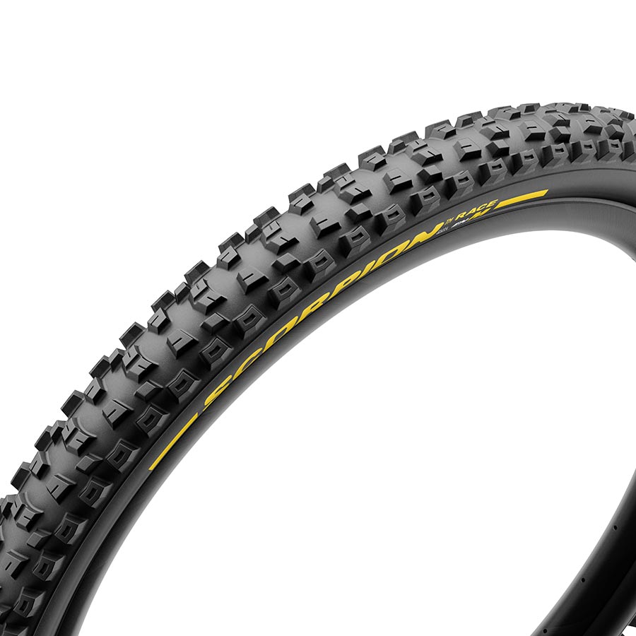 Pirelli, Scorpion Race Enduro M, Mountain Tire, 29''x2.50, Folding, Tubeless Ready, SmartEVO DH, DualWALL, 60TPI, Black