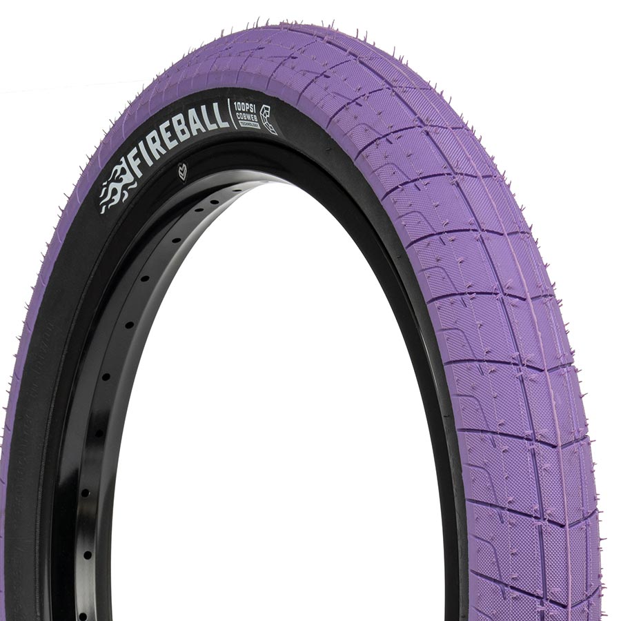 Eclat, Fireball, 20''x2.40, Wire, Clincher, Anti-Puncture Layer, 60TPI, Purple