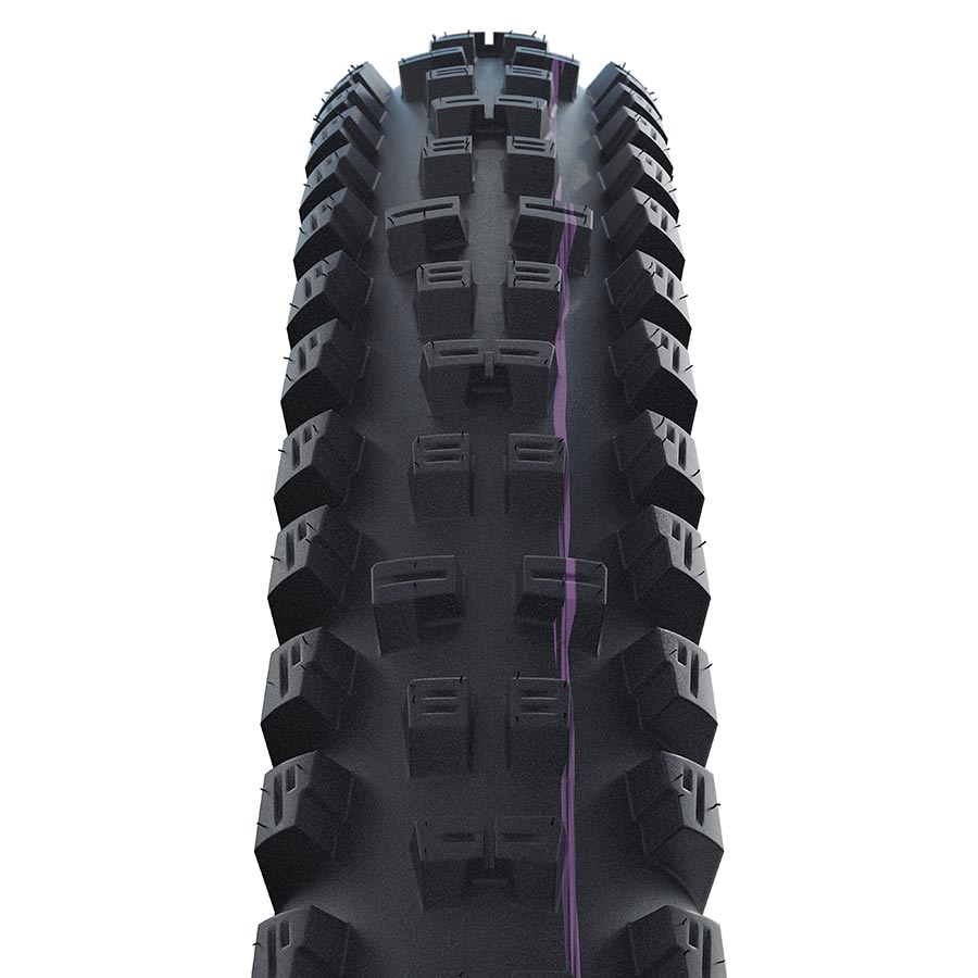 Schwalbe, Tacky Chan, Mountain Tire, 29''x2.40, Folding, Clincher, Addix Ultra Soft, Super Downhill, TL Easy, 2x67TPI, Black