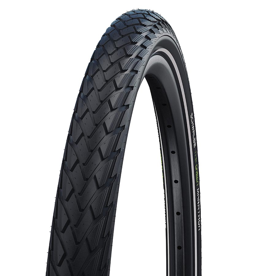 Schwalbe, Marathon Performance, Hybrid Tire, 26''x2.00, Wire, Clincher, Addix Eco, GreenGuard, 67TPI, Black