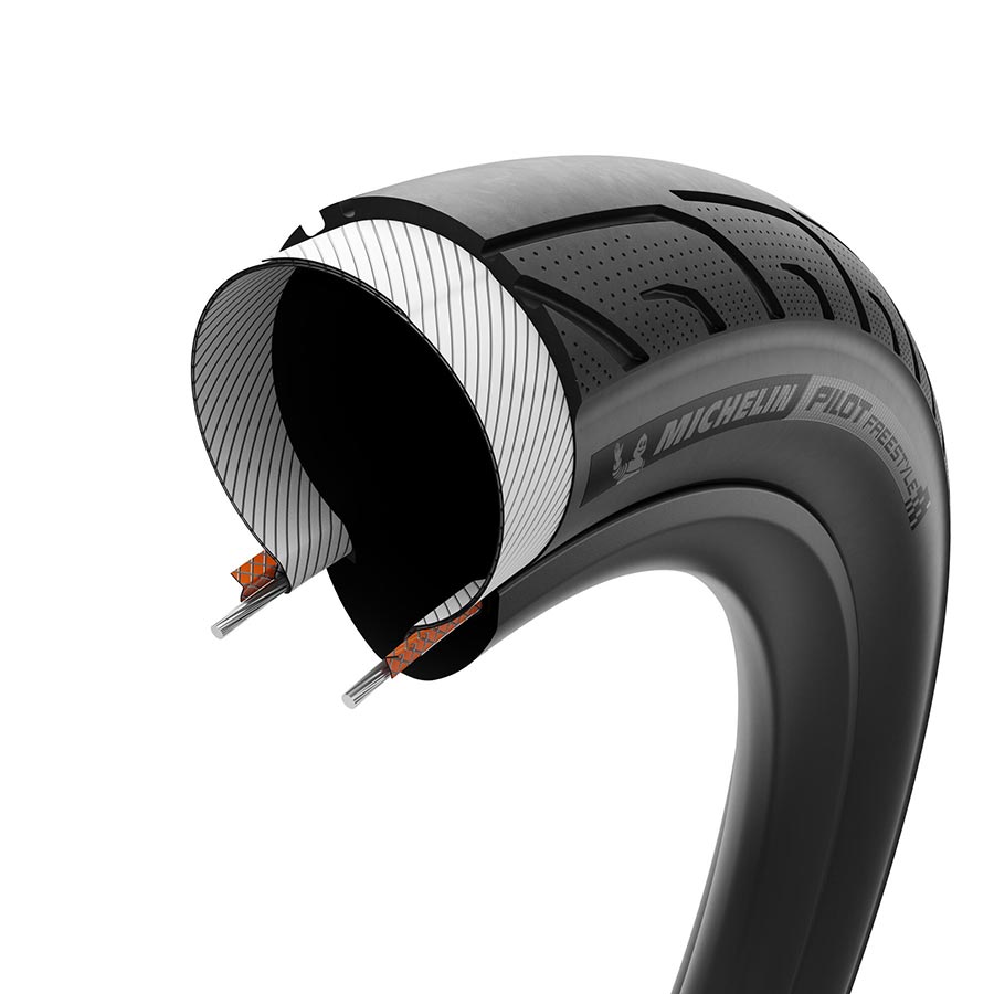 Michelin, Pilot Freestyle, 20''x2.30, Wire, Clincher, MAGI-X, Black