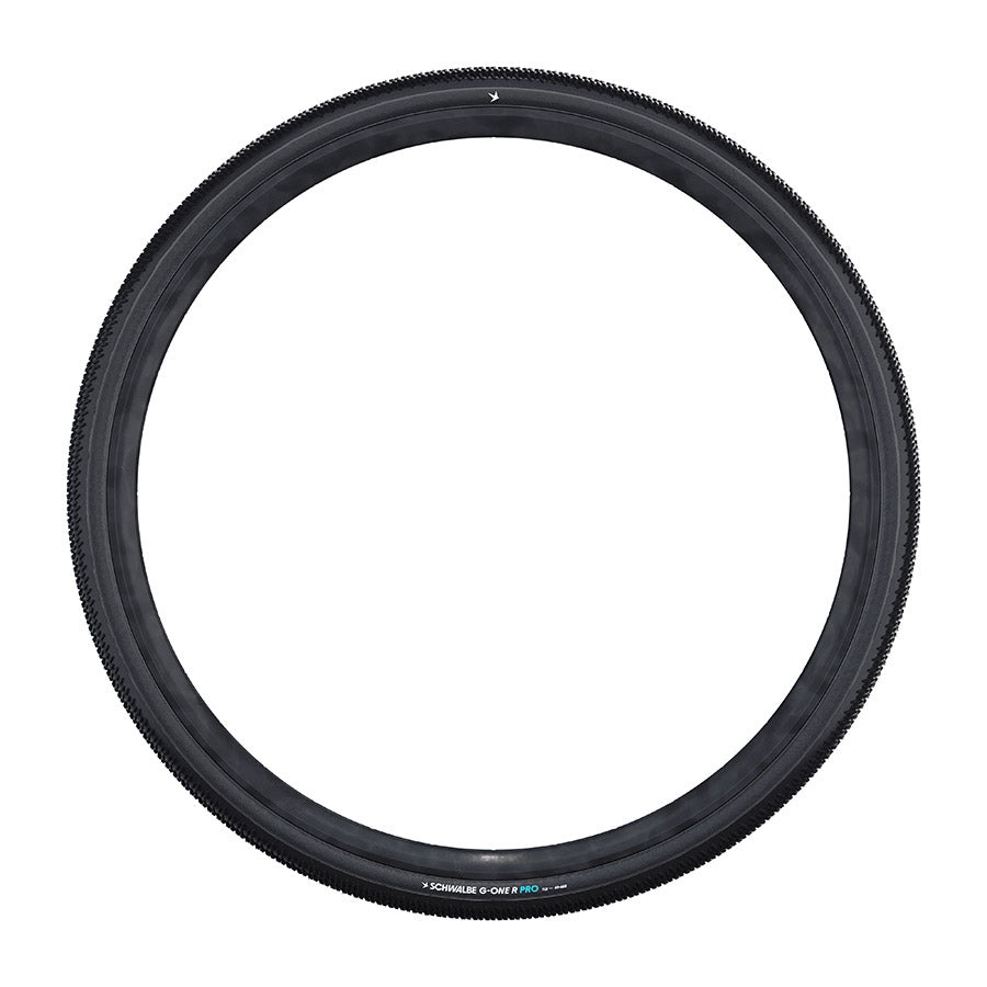 Schwalbe, G-One R Pro, Gravel Tire, 28x1.70, Folding, Tubeless Ready, Addix Race, V-Guard, 67TPI, Black
