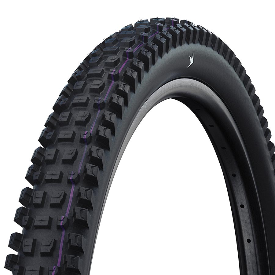 Schwalbe, Albert Gravity Pro, Mountain Tire, 29''x2.50, Folding, Tubeless Ready, Addix Ultra Soft, Gravity Pro - Radial, 67TPI, Black