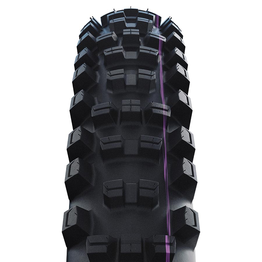 Schwalbe, Shredda Gravity Pro Front, Mountain Tire, 29''x2.50, Folding, Tubeless Ready, Addix Ultra Soft, Gravity Pro - Radial, 67TPI, Black