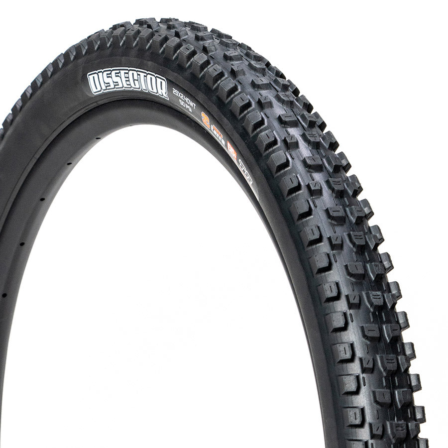 Maxxis, Dissector II, Mountain Tire, 29''x2.40, Folding, Tubeless Ready, 3C Maxx Terra, Double Down, Wide Trail, 120x2TPI, Black